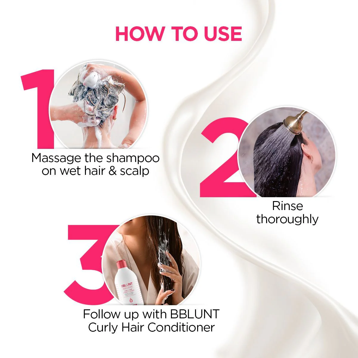 Curly Hair Shampoo & Conditioner Combo - Image 4