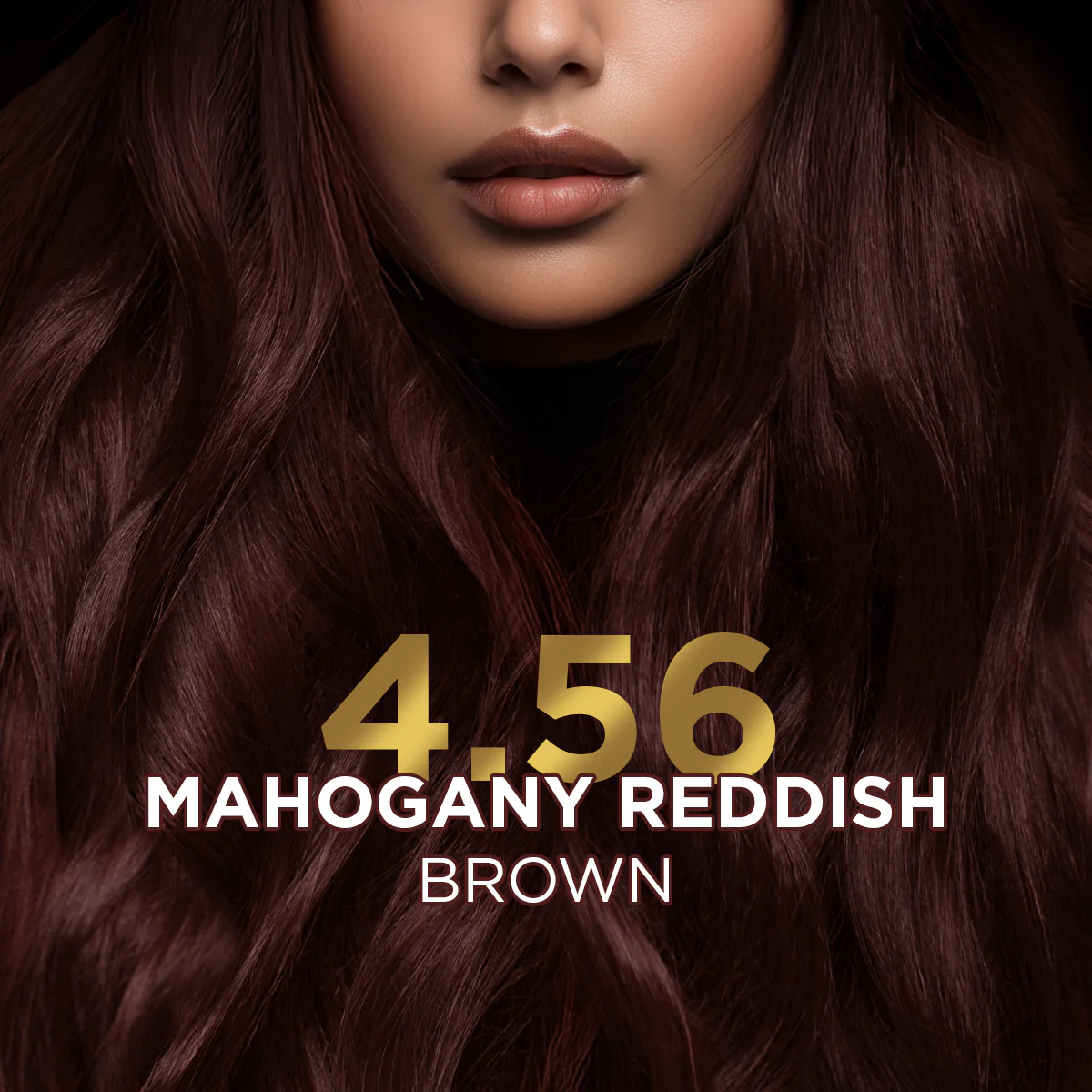 High Shine Conditioning Hair Colour - Mahogany Reddish Brown  (Shade 4.56) - Image 4