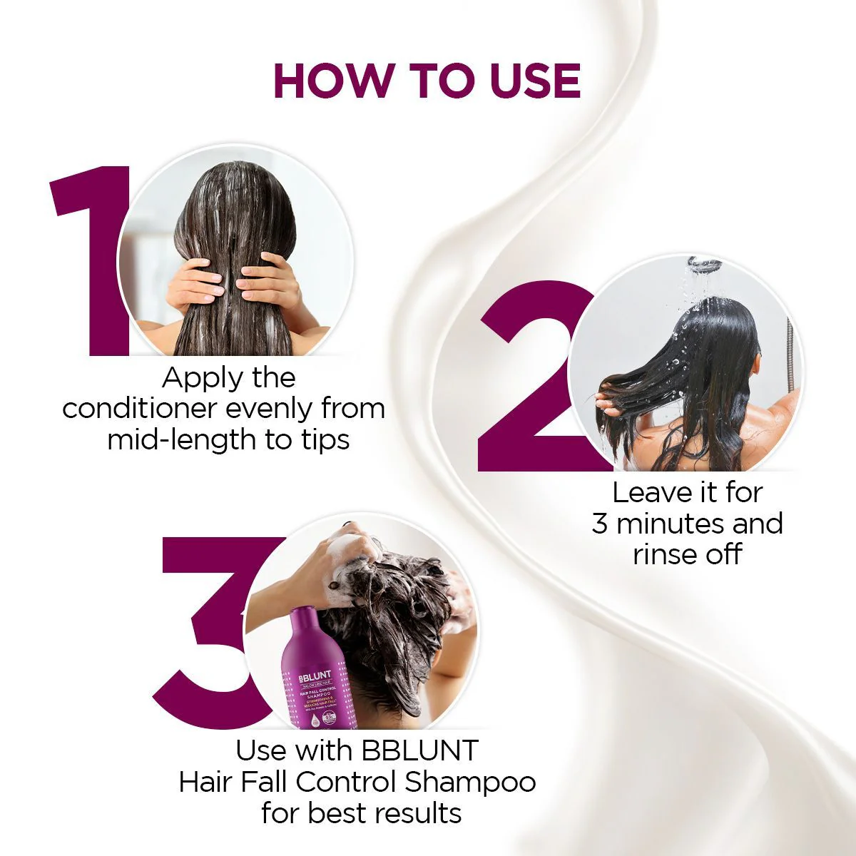 Hair Fall Control Conditioner for Stronger Hair - 250 g - Image 3