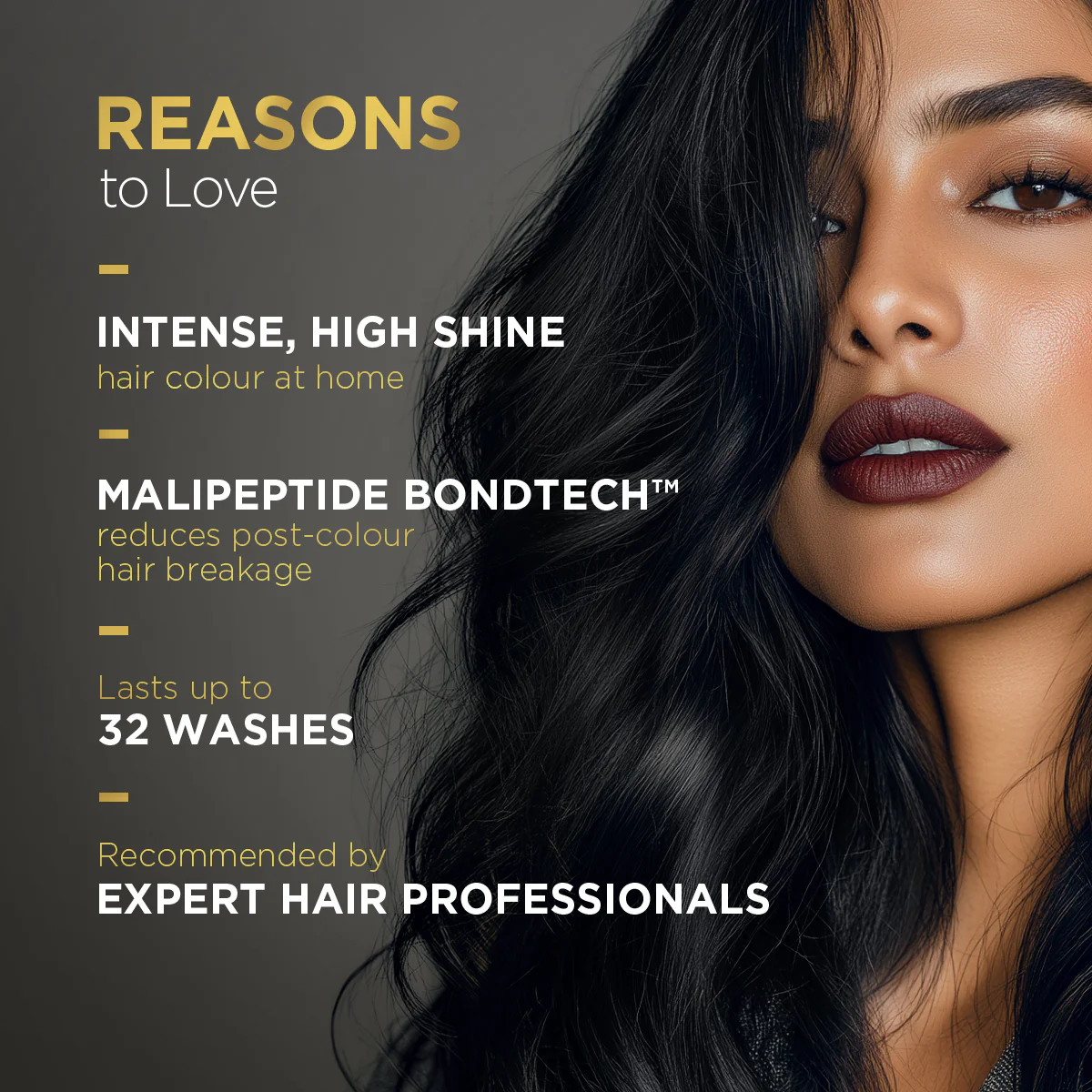 High Shine Conditioning Hair Colour - Natural Black (Shade 1) - Image 6