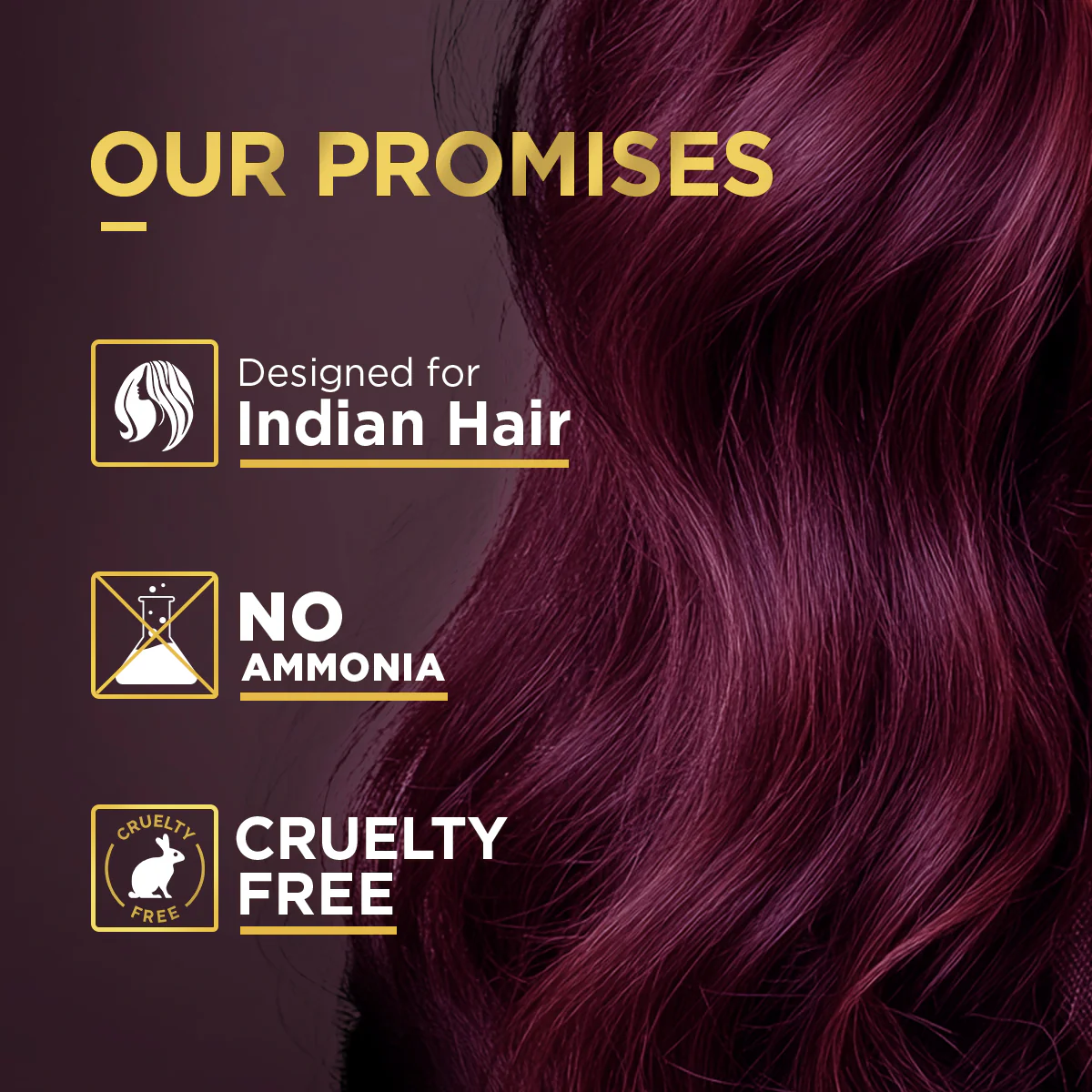 High Shine Conditioning Hair Colour - Wine Deep Burgundy (Shade 4.20) - Image 12