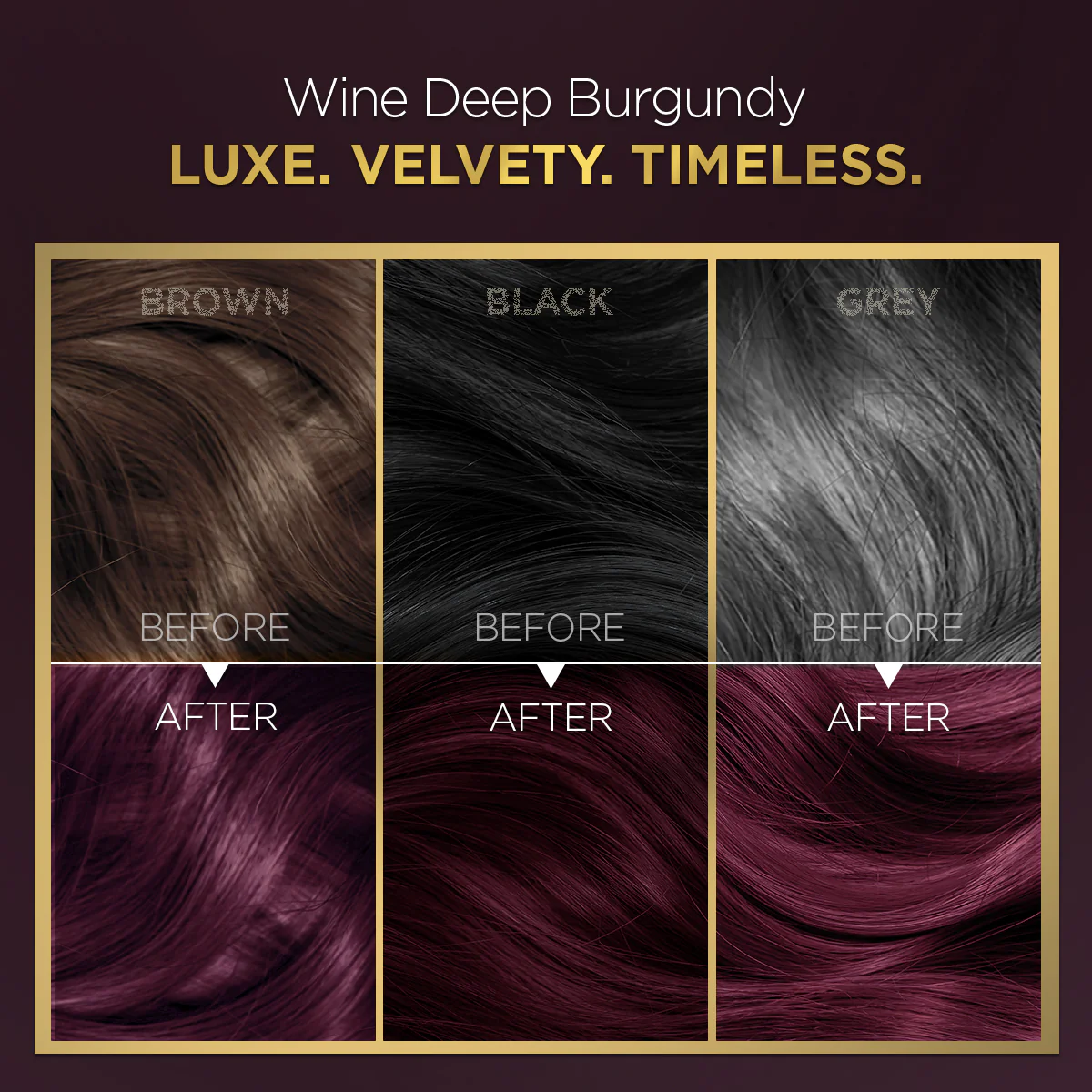 High Shine Conditioning Hair Colour - Wine Deep Burgundy (Shade 4.20) - Image 6