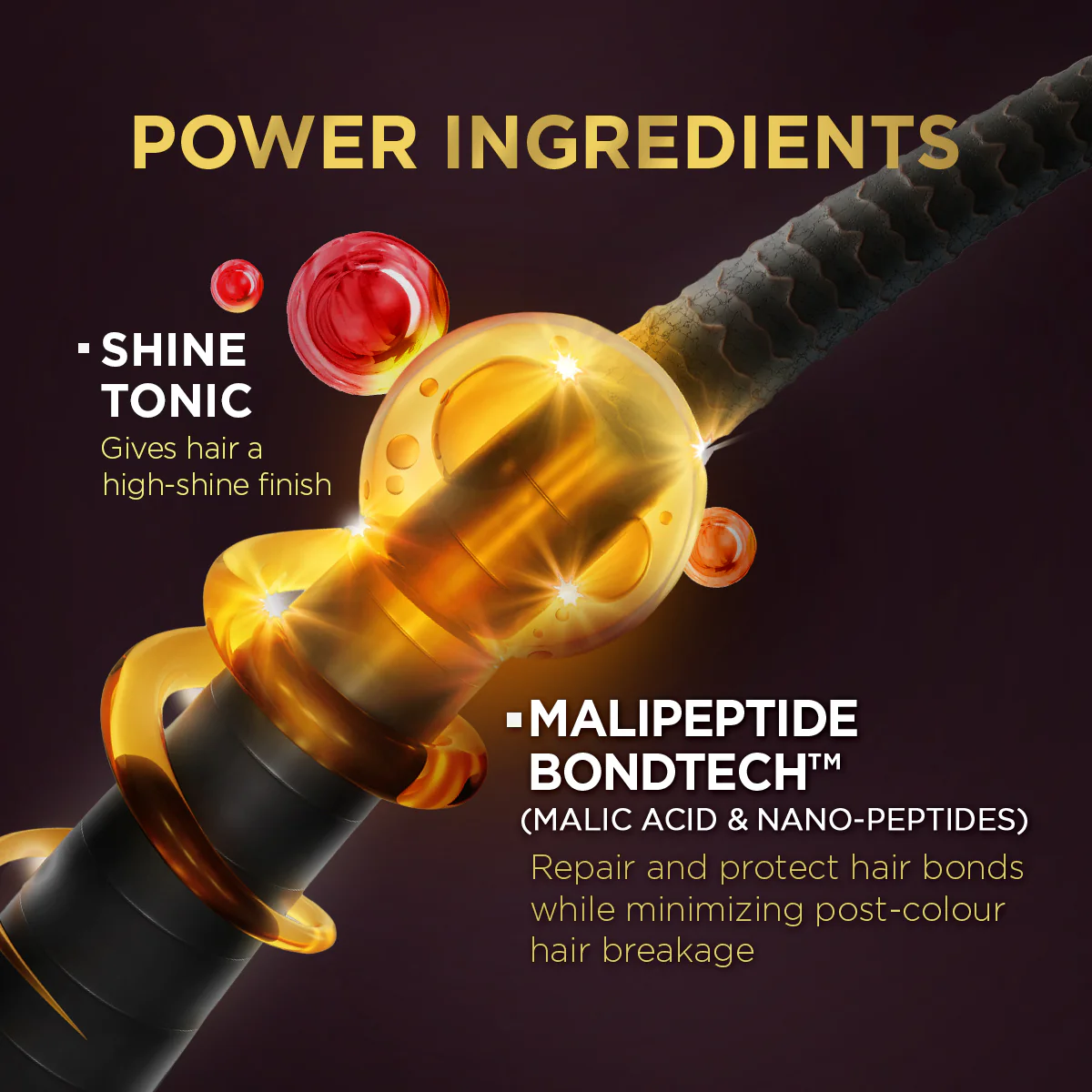 High Shine Conditioning Hair Colour - Wine Deep Burgundy (Shade 4.20) - Image 8