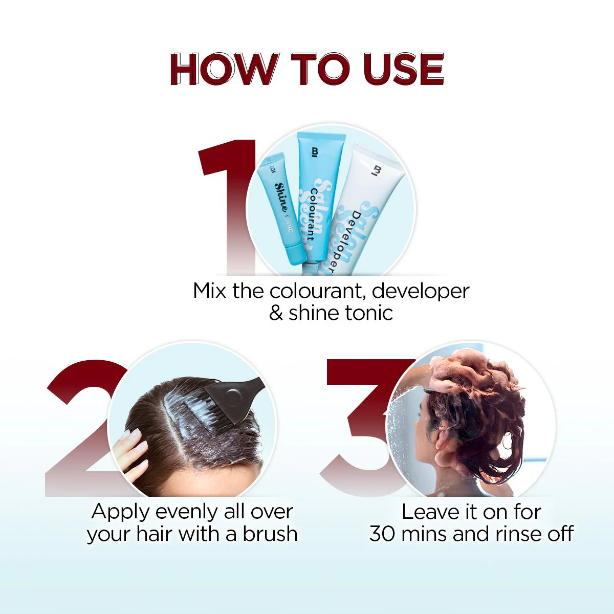 Salon Secret High Shine Crème Hair Colour - Cherry Red - 100 g - Image 4