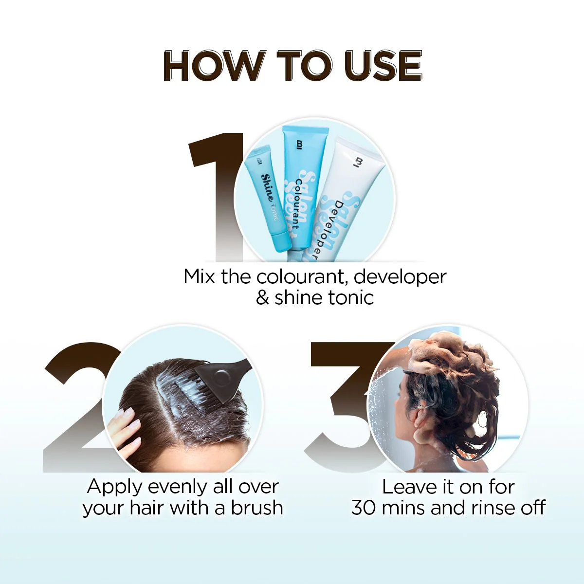 Salon Secret High Shine Crème Hair Colour - Chocolate Dark Brown - 100 g - Image 4