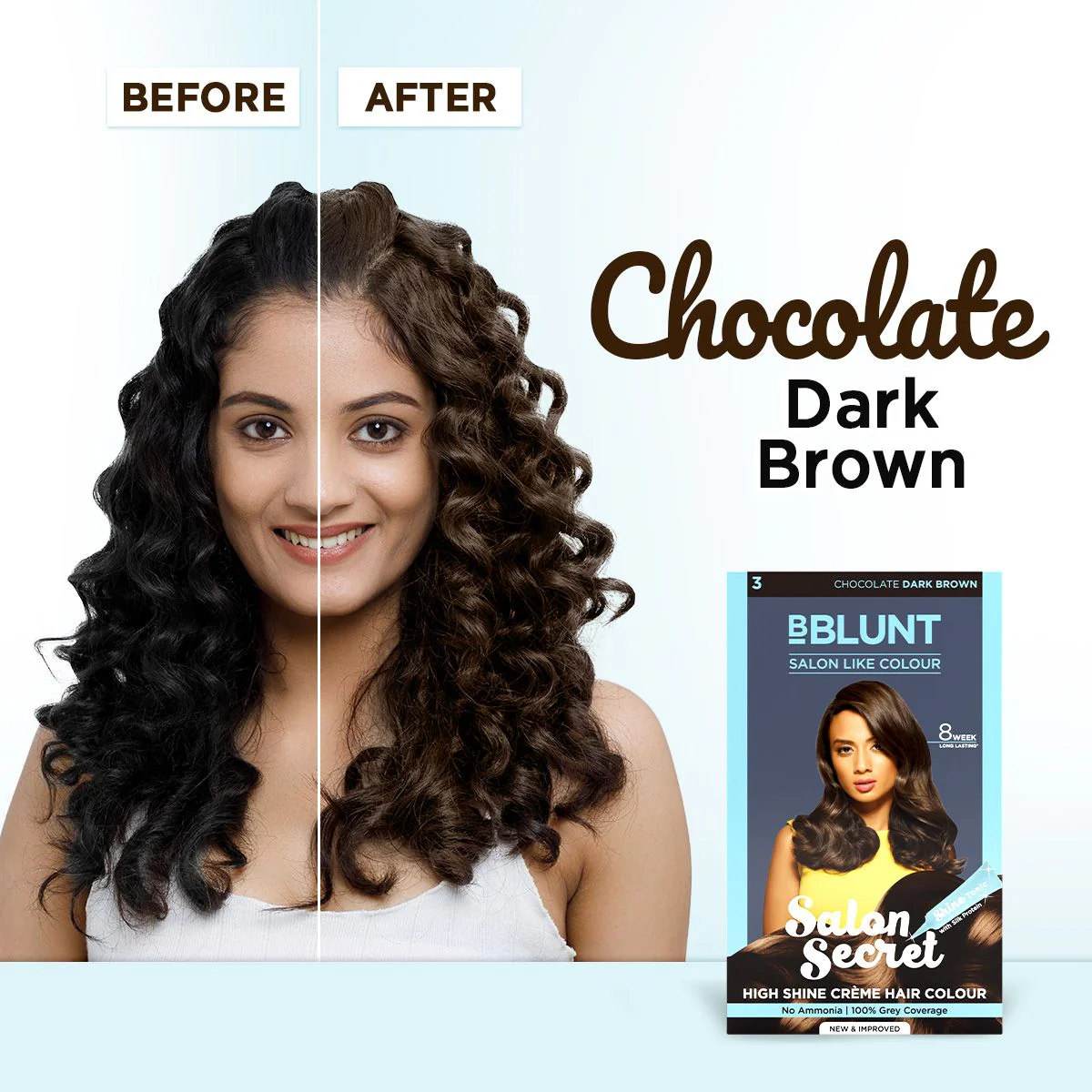 Salon Secret High Shine Crème Hair Colour - Chocolate Dark Brown - 100 g - Image 5
